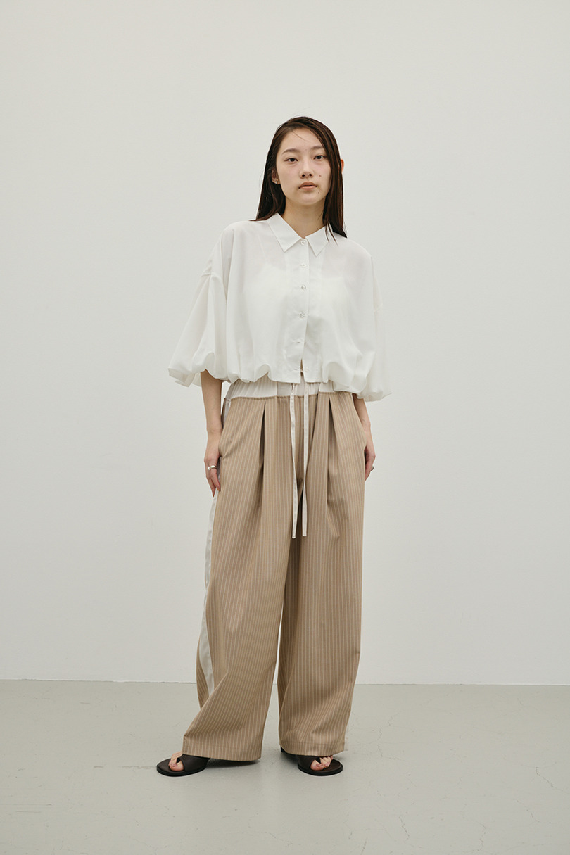 バルーンスリーブシャツ 詳細画像 WHT 2