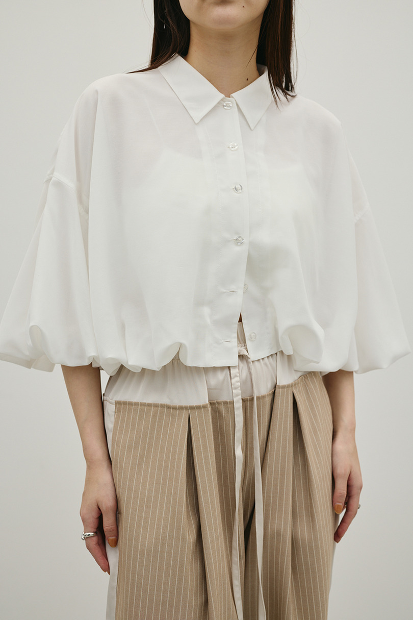 バルーンスリーブシャツ 詳細画像 WHT 6