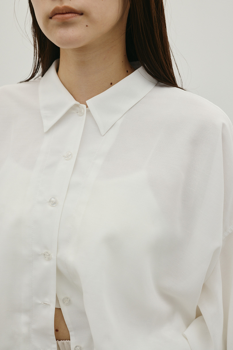 バルーンスリーブシャツ 詳細画像 WHT 9