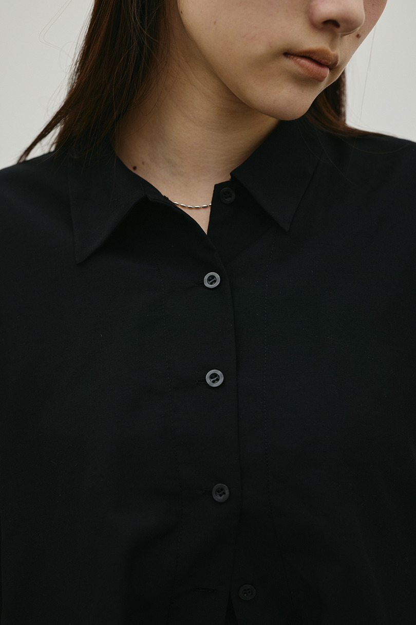 バルーンスリーブシャツ 詳細画像 BLK 10