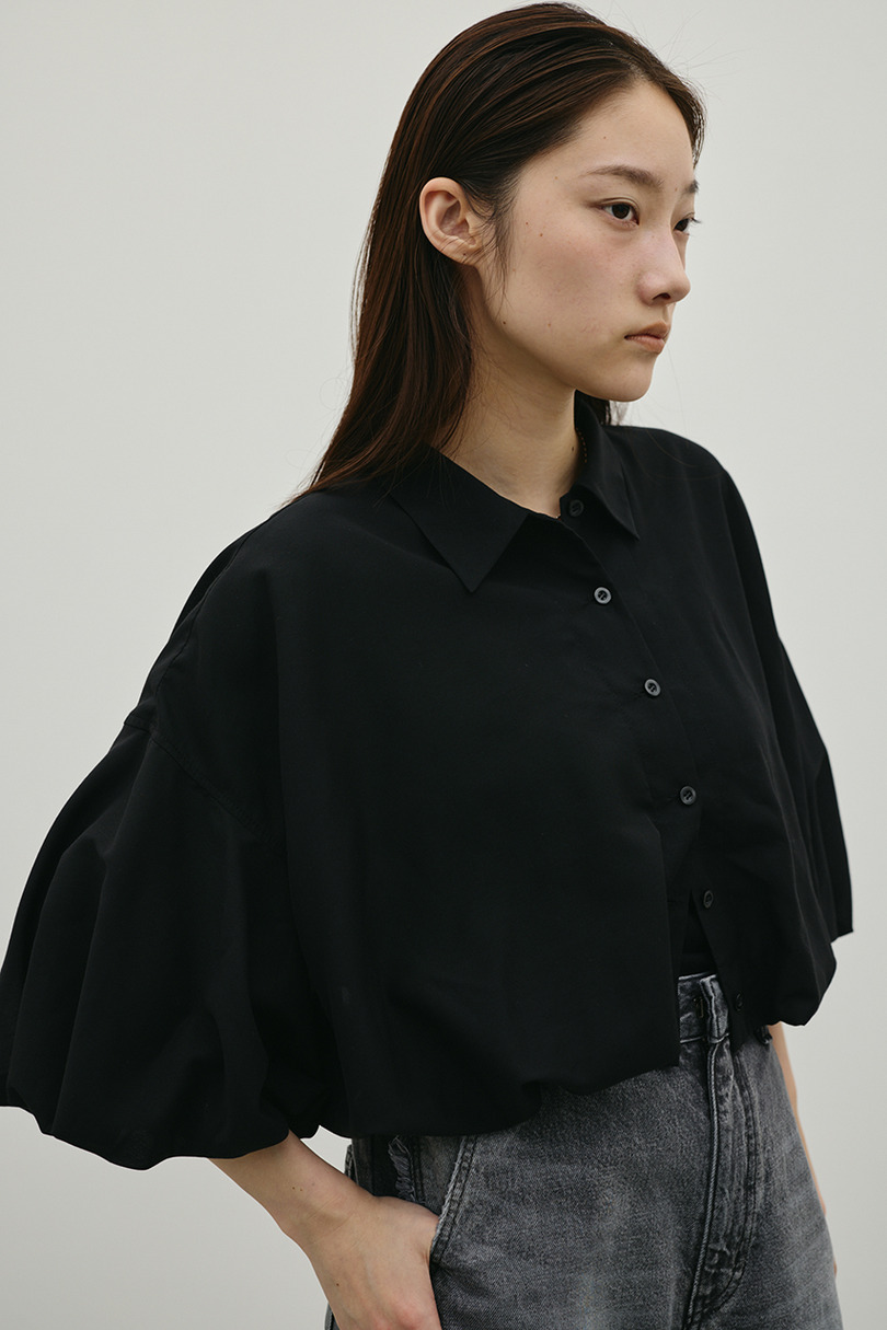 バルーンスリーブシャツ 詳細画像 BLK 5
