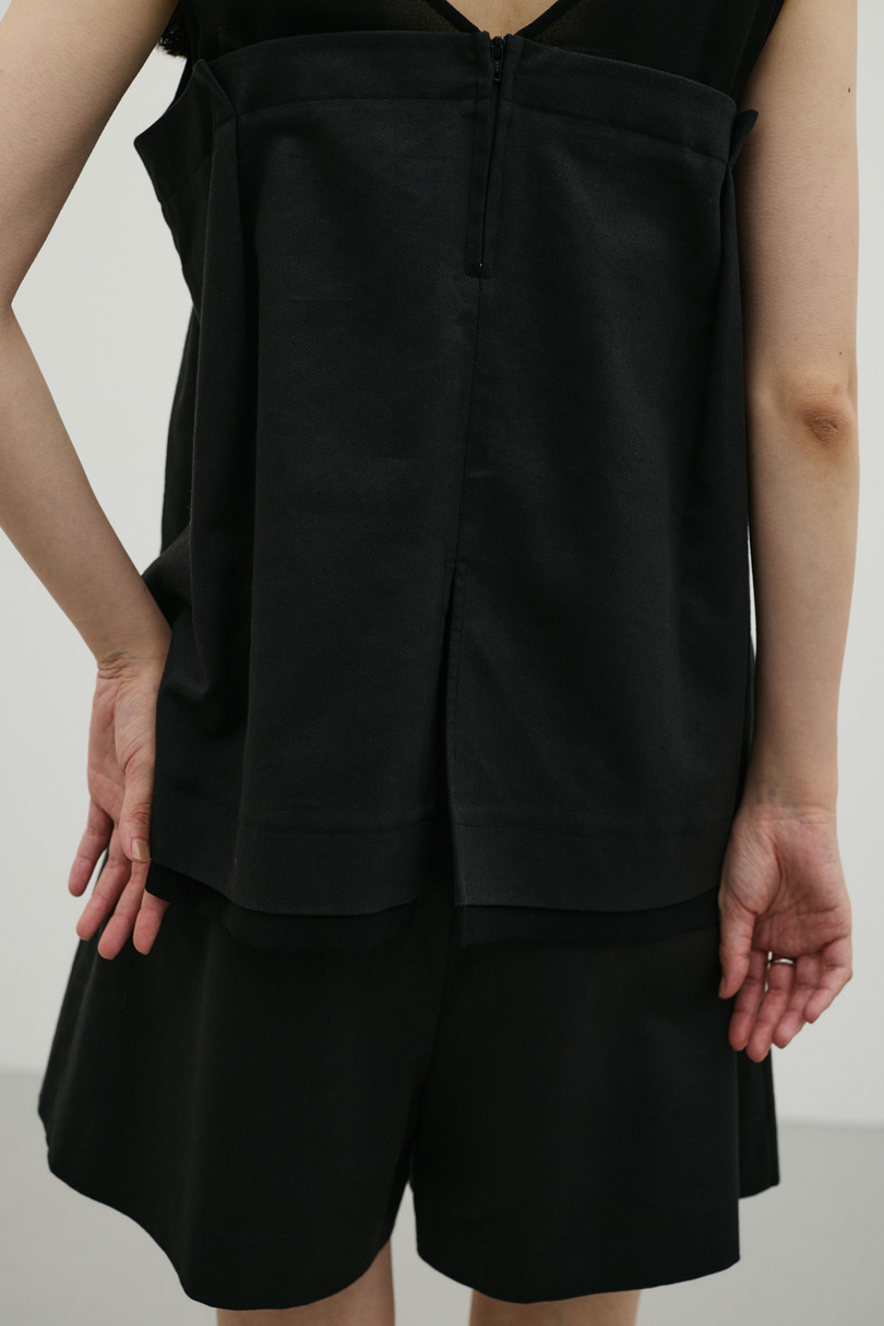 リネンミックスコンビネーションタンク 詳細画像 BLK 10