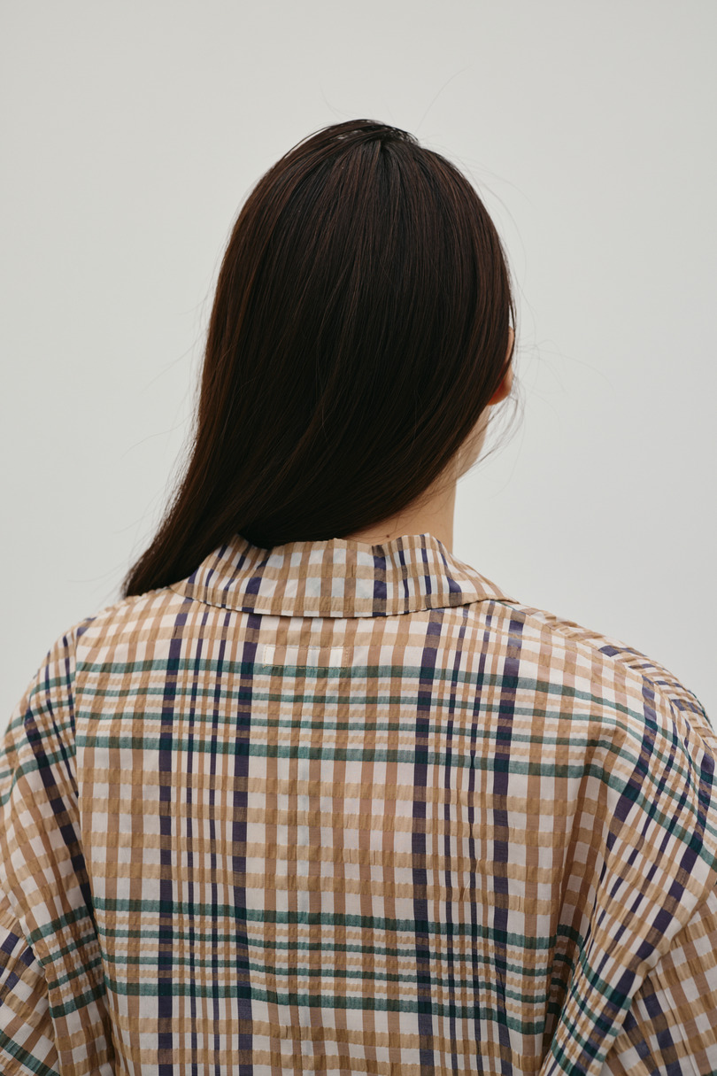 シアーチェックジャケット 詳細画像 柄BEG 15