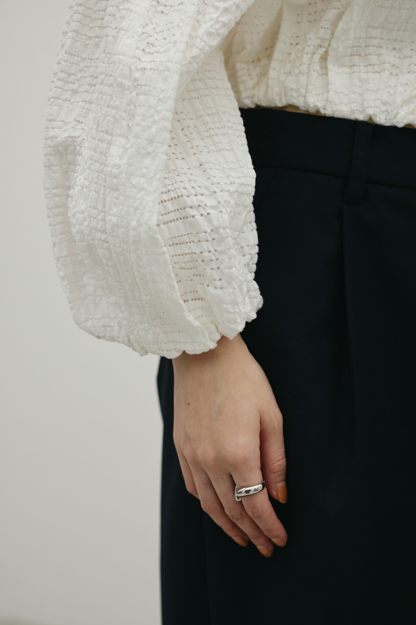 ボリュームスリーブレースブルゾン 詳細画像 WHT 10