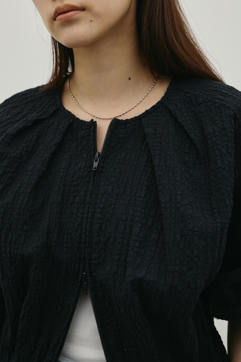 ボリュームスリーブレースブルゾン 詳細画像 BLK 9