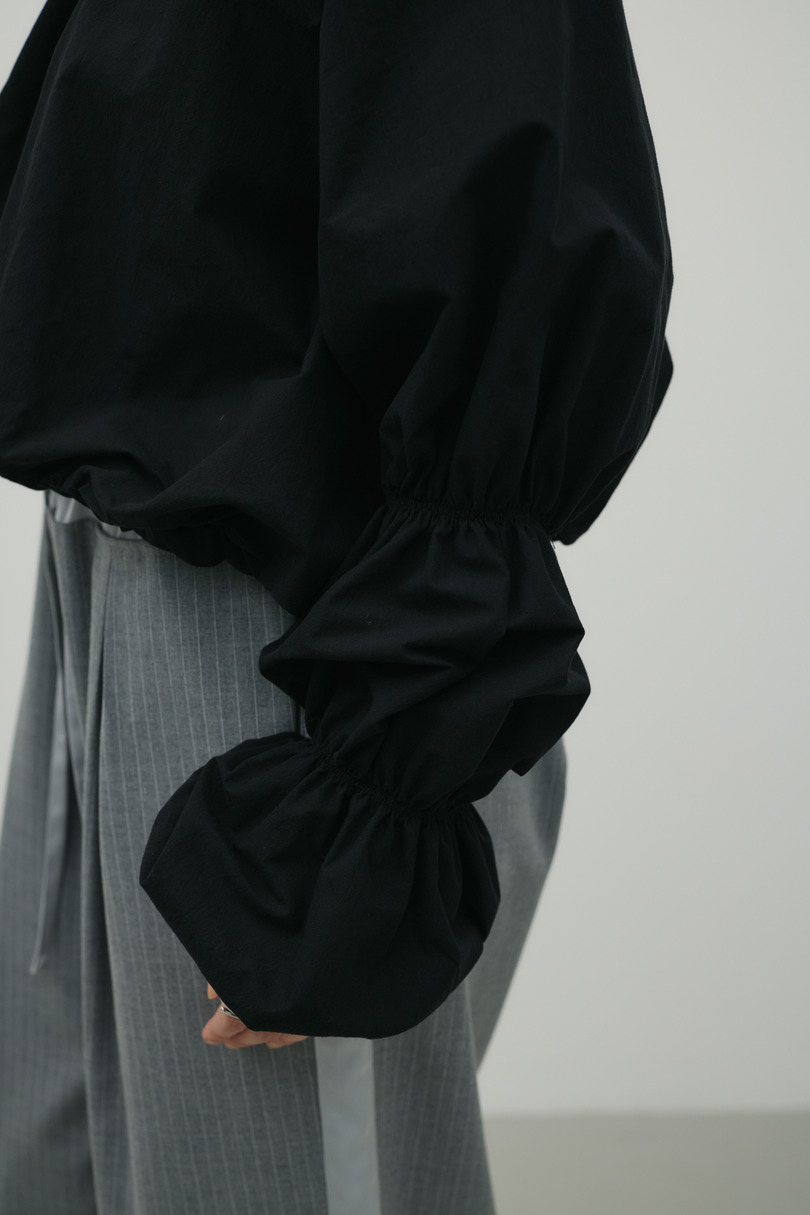 ランタンスリーブオフショルトップ 詳細画像 BLK 11