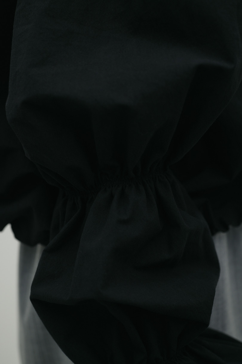 ランタンスリーブオフショルトップ 詳細画像 BLK 12