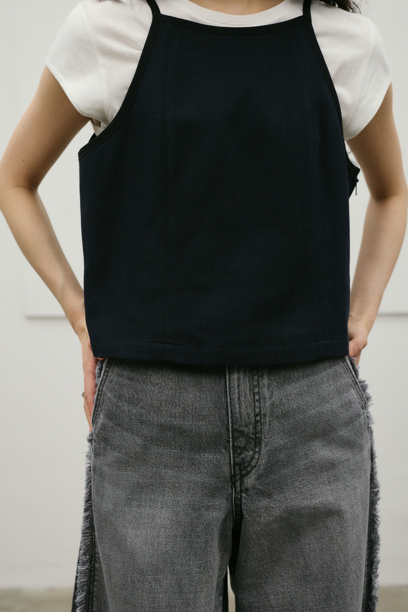 セットアップバイカラーキャミ 詳細画像 NVY 11