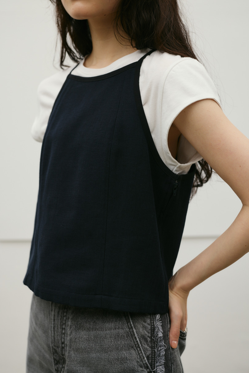 セットアップバイカラーキャミ 詳細画像 NVY 12