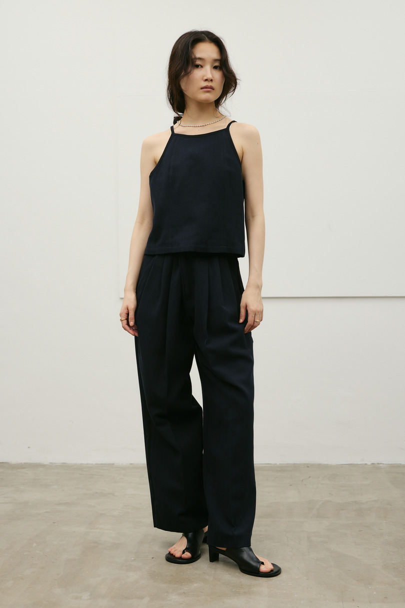 セットアップバイカラーキャミ 詳細画像 NVY 9