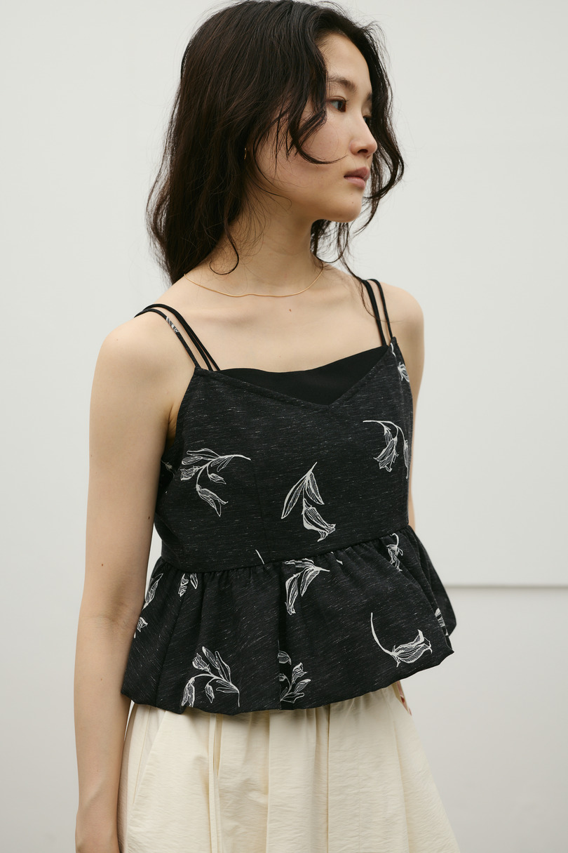 リネンミックスバルーンキャミ