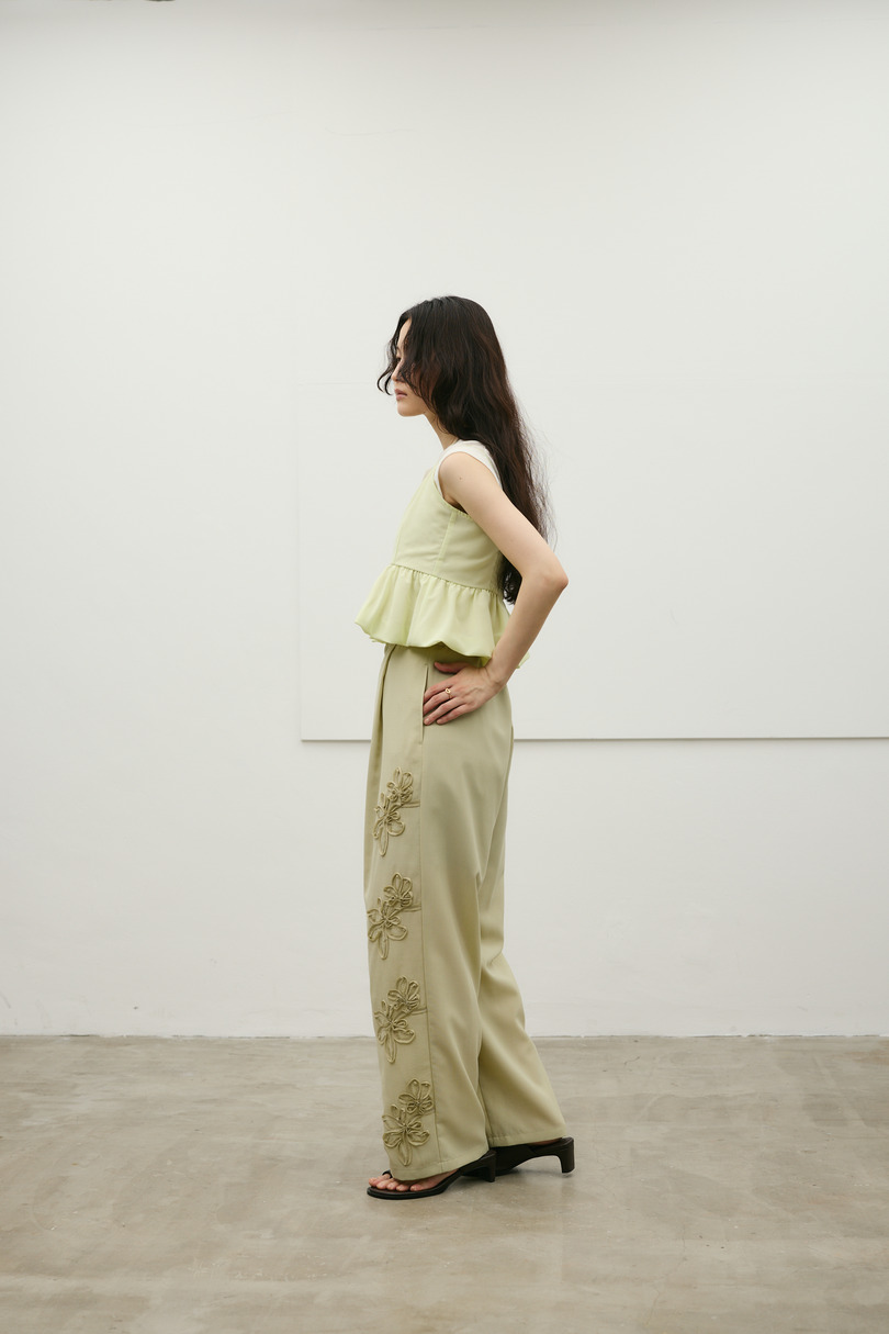 リネンミックスバルーンキャミ 詳細画像 MINT 3