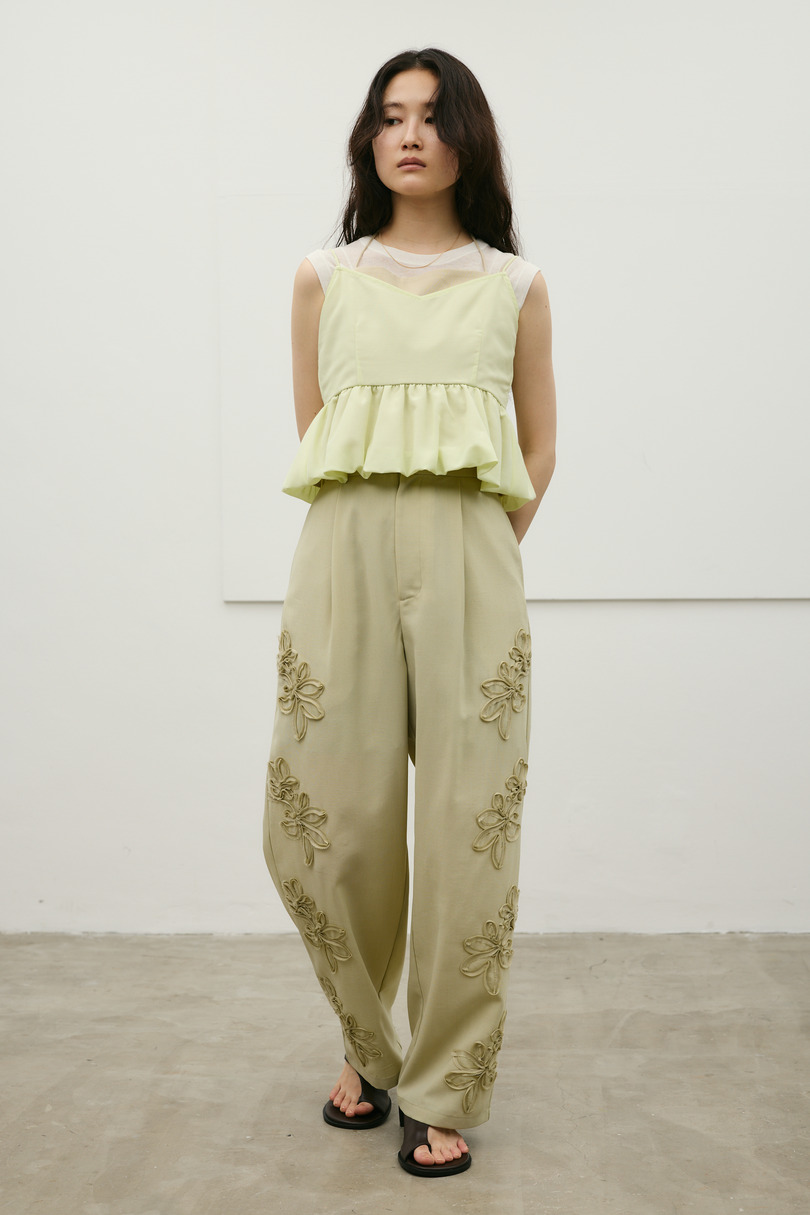 リネンミックスバルーンキャミ 詳細画像 MINT 4