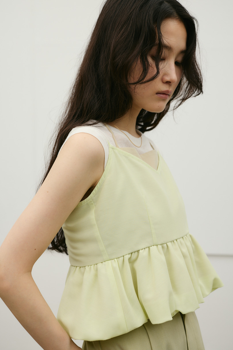 リネンミックスバルーンキャミ 詳細画像 MINT 7