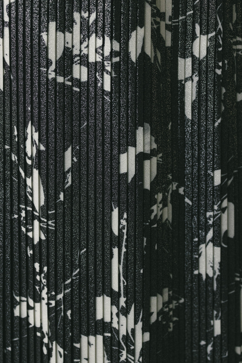 フラワープリントプリーツスカート 詳細画像 BLK 8