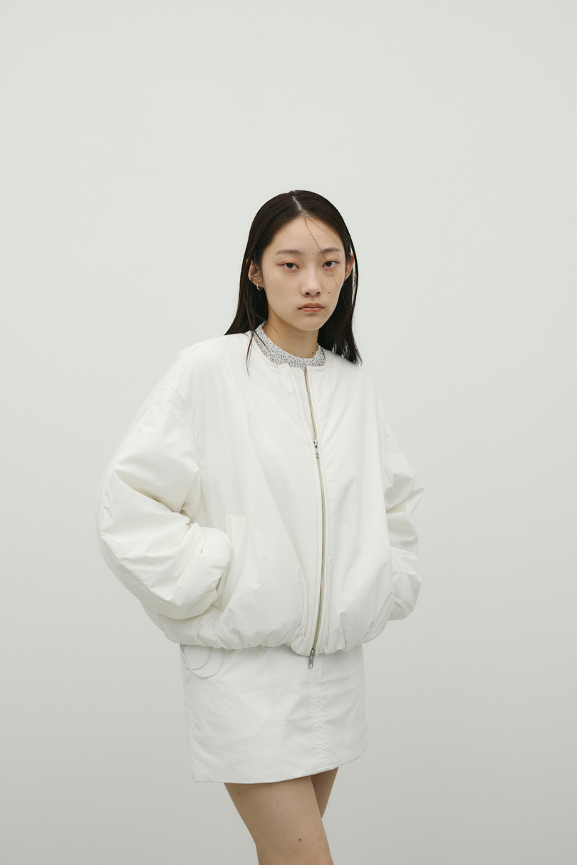 パディングミニスカート 詳細画像 WHT 3