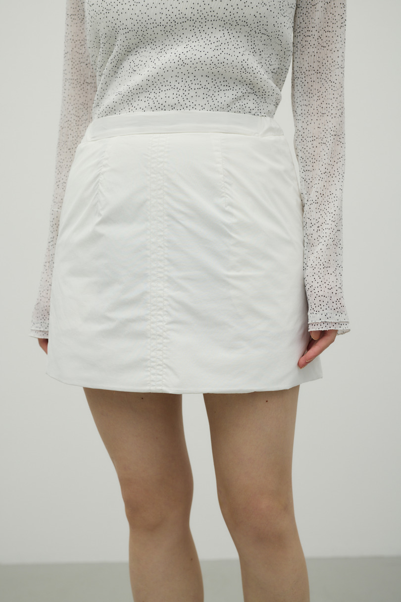 パディングミニスカート 詳細画像 WHT 9