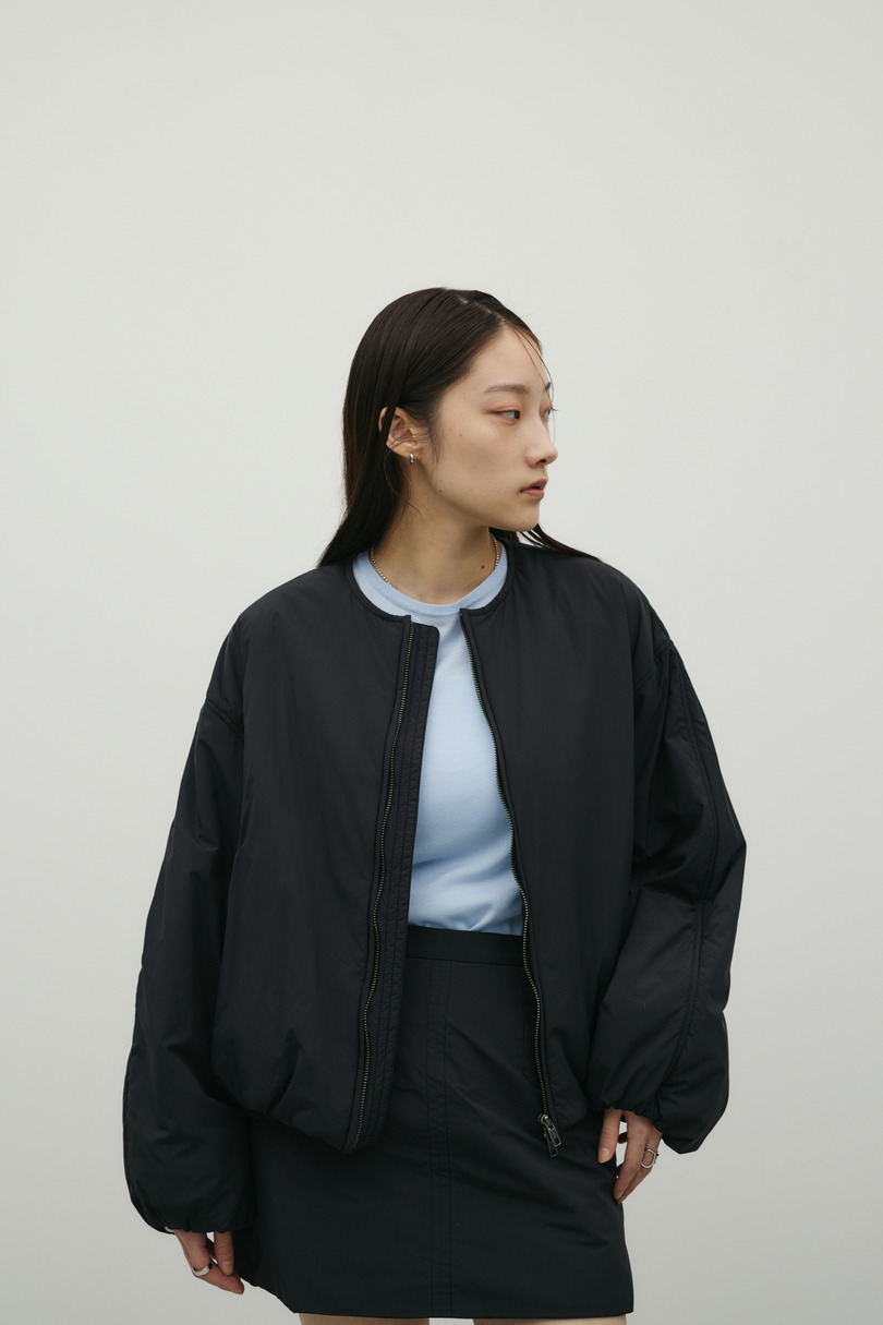 パディングミニスカート 詳細画像 BLK 3