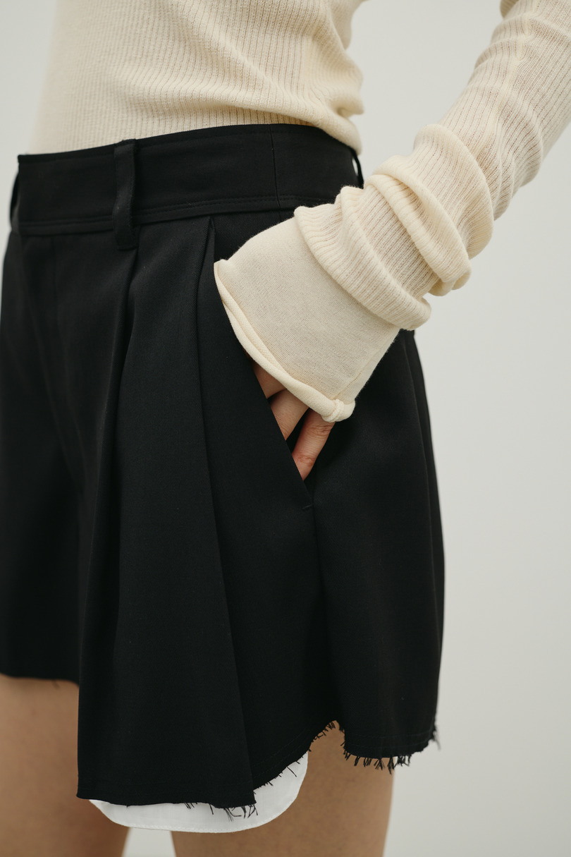 リメイクライクショートパンツ 詳細画像 BLK 6