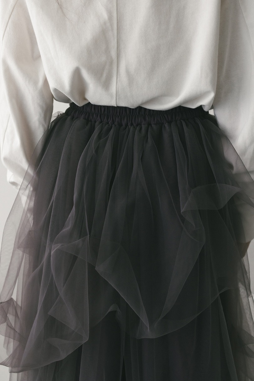 ランダムティアードチュールスカート 詳細画像 PUR 8