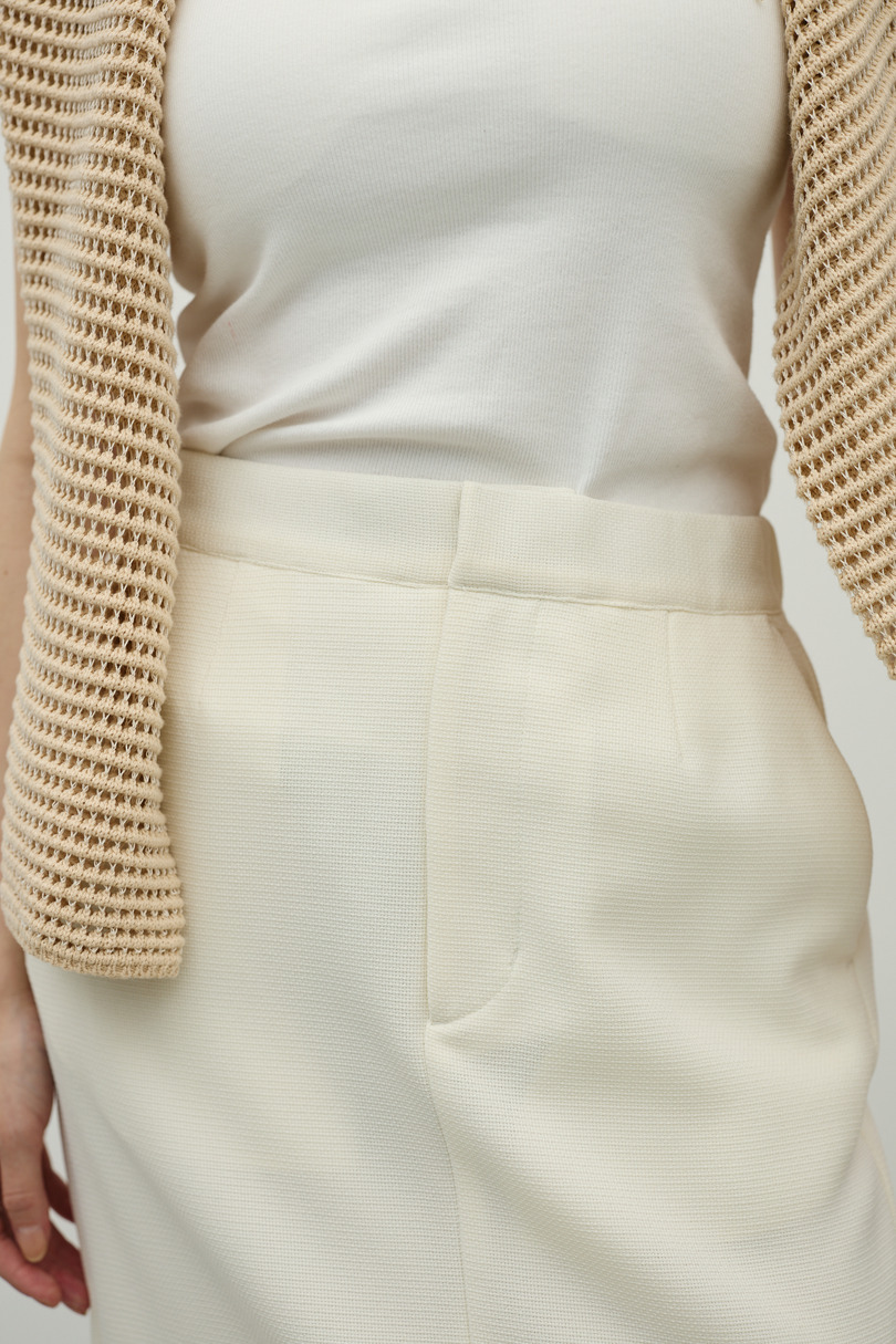 リネンライクストレートスカート 詳細画像 IVOY 6