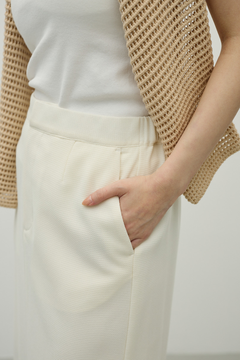 リネンライクストレートスカート 詳細画像 IVOY 7