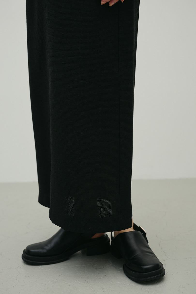 リネンライクストレートスカート 詳細画像 BLK 10