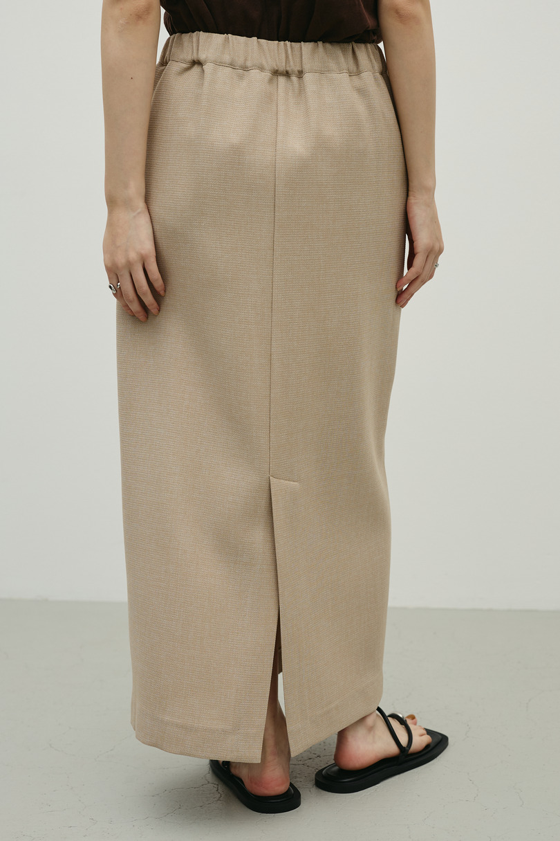 リネンライクストレートスカート 詳細画像 BEG 4
