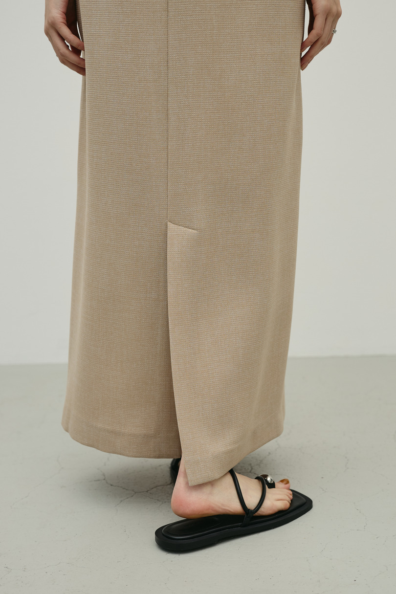 リネンライクストレートスカート 詳細画像 BEG 9