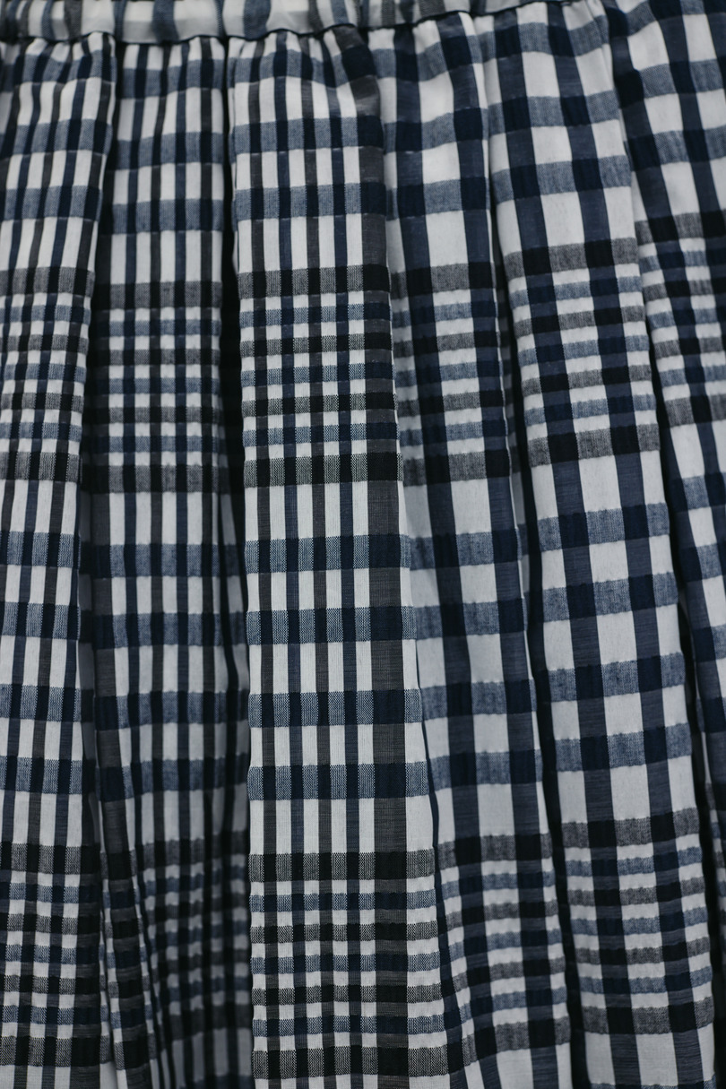 シアーチェックスカート 詳細画像 柄NVY 10