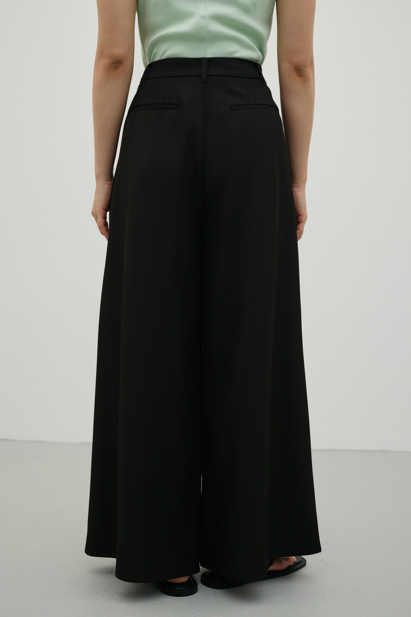 ローウエストタックワイドパンツ 詳細画像 BLK 7