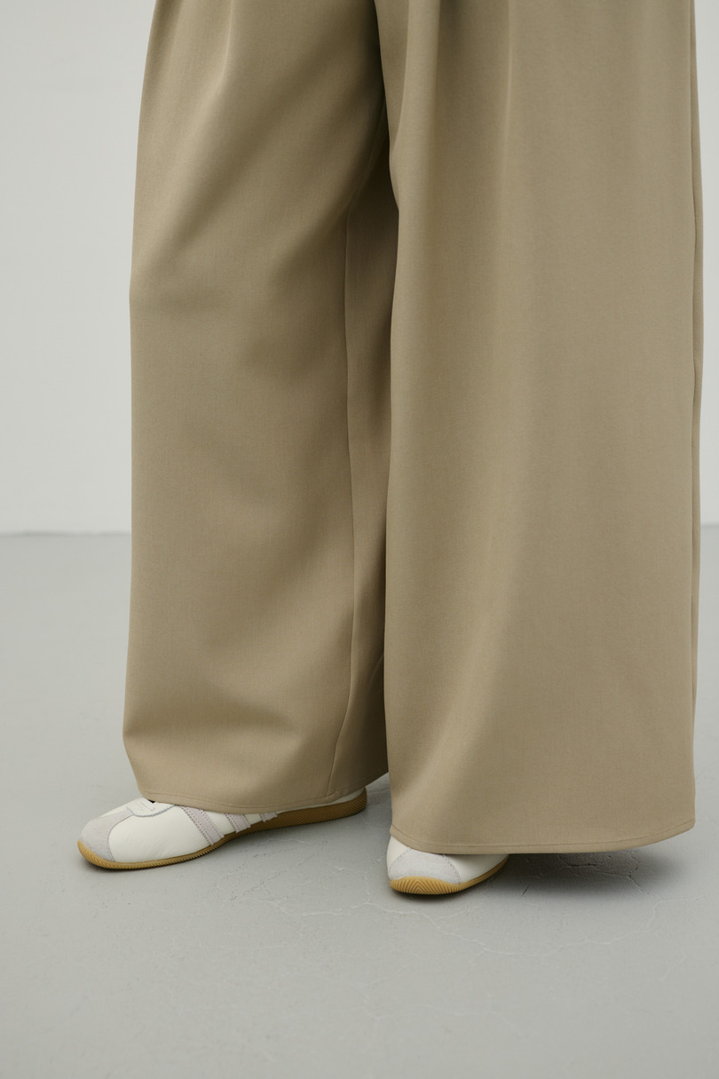 ローウエストタックワイドパンツ 詳細画像 BEG 4