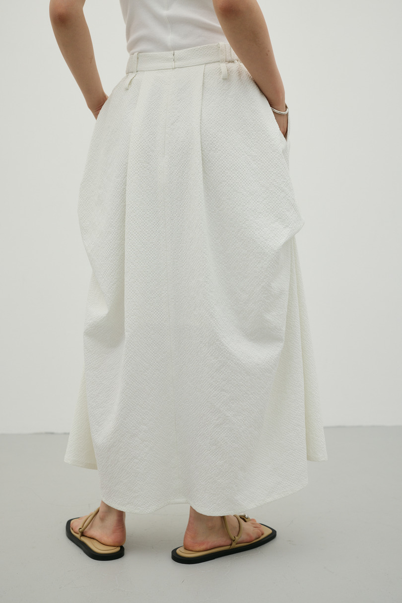 ランダムタックサッカースカート 詳細画像 WHT 3