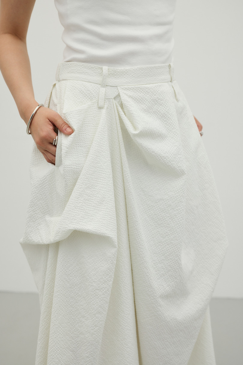 ランダムタックサッカースカート 詳細画像 WHT 6