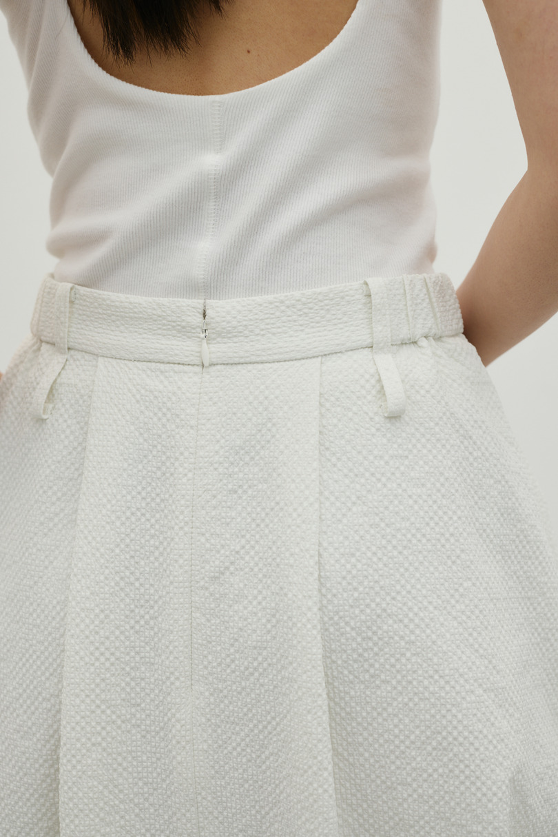 ランダムタックサッカースカート 詳細画像 WHT 7