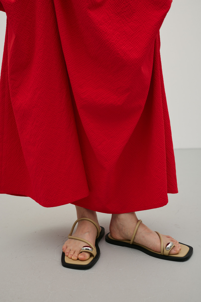 ランダムタックサッカースカート 詳細画像 RED 5