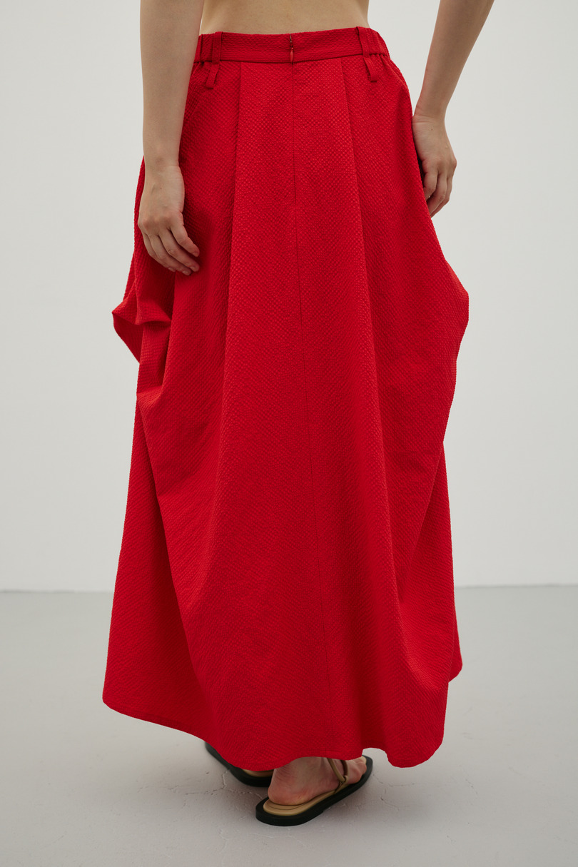 ランダムタックサッカースカート 詳細画像 RED 6