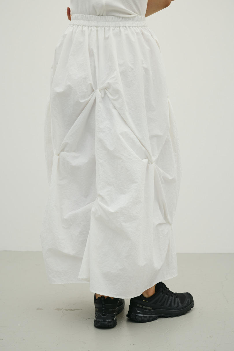 ツイストタッキングスカート 詳細画像 WHT 7