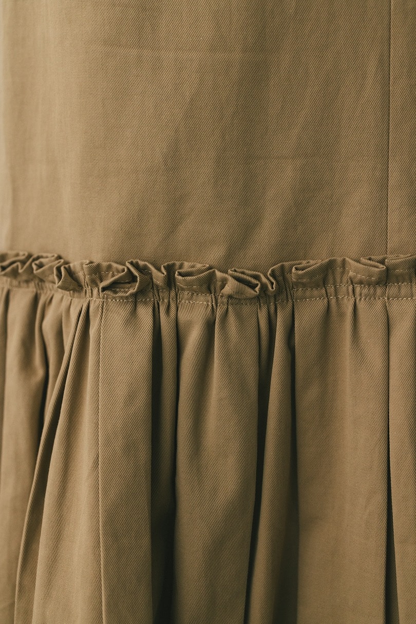 ヘムギャザーチノスカート 詳細画像 BEG 10