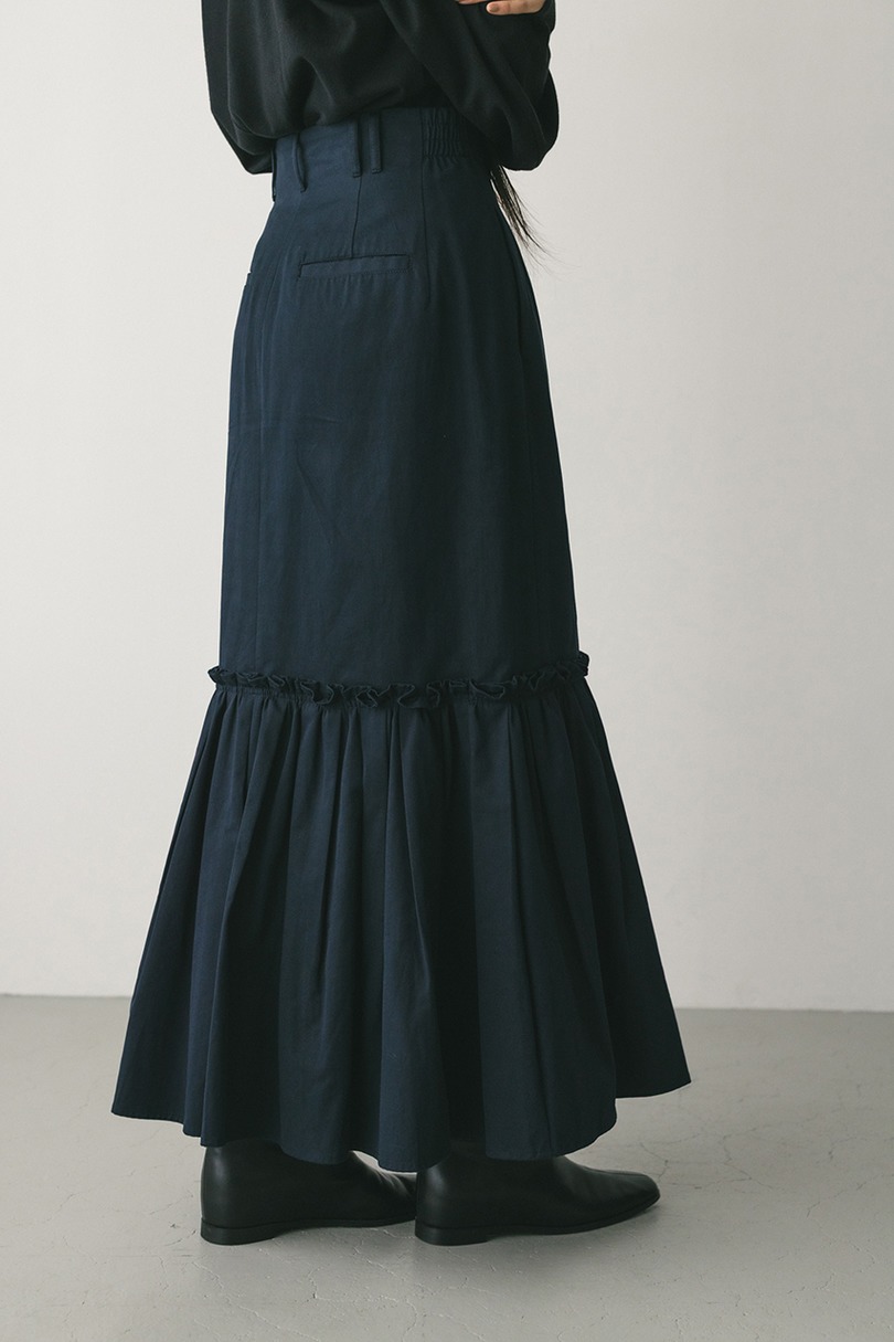 ヘムギャザーチノスカート 詳細画像 NVY 11