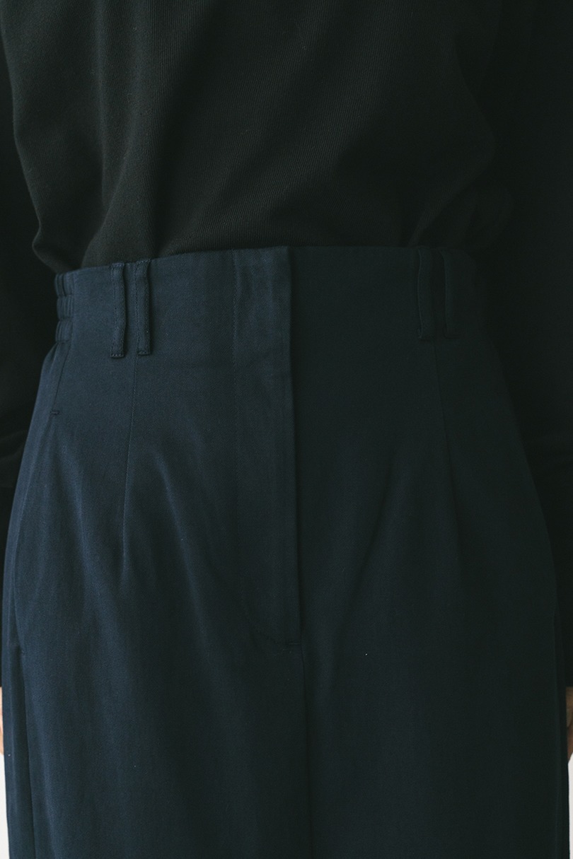 ヘムギャザーチノスカート 詳細画像 NVY 6