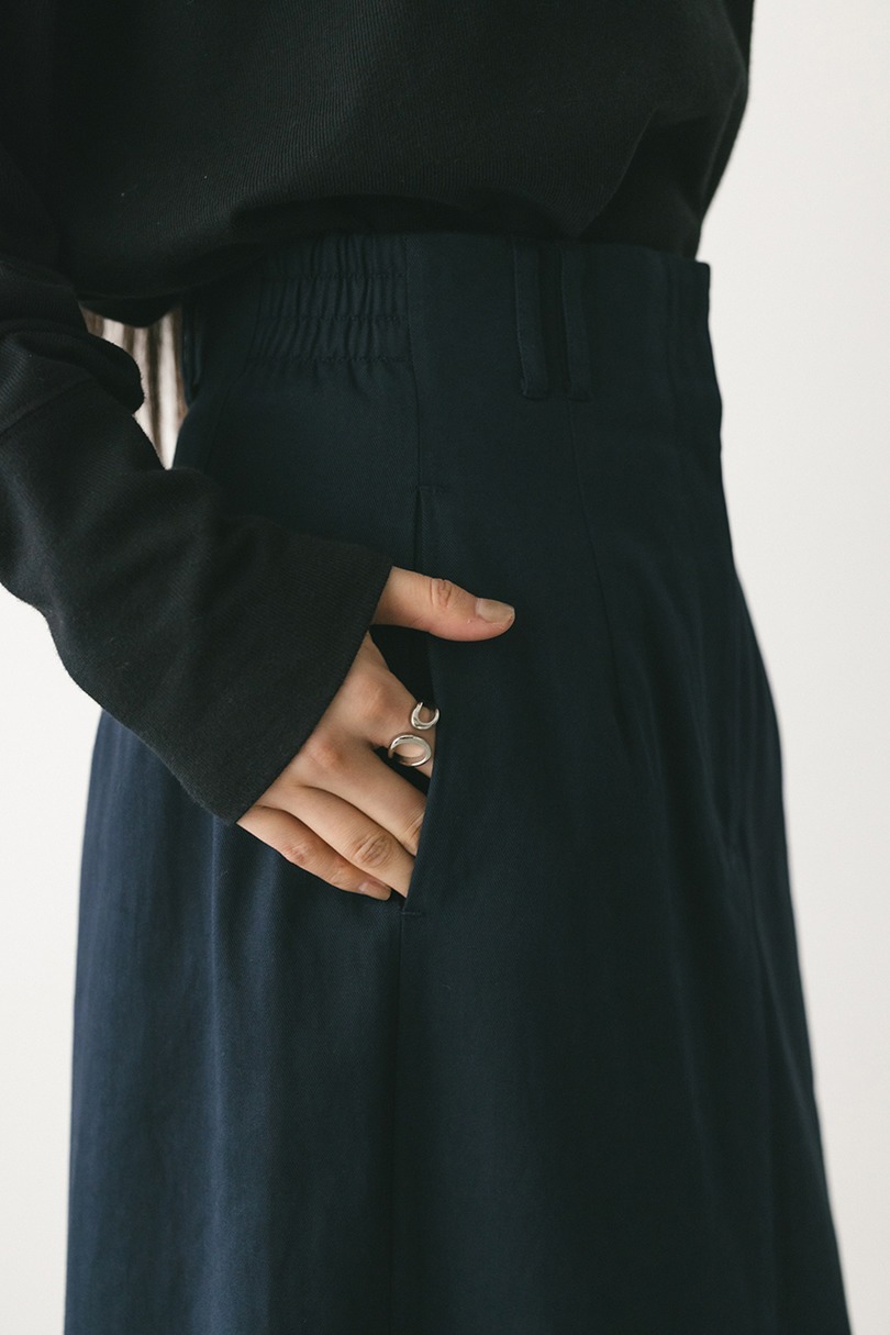 ヘムギャザーチノスカート 詳細画像 NVY 8