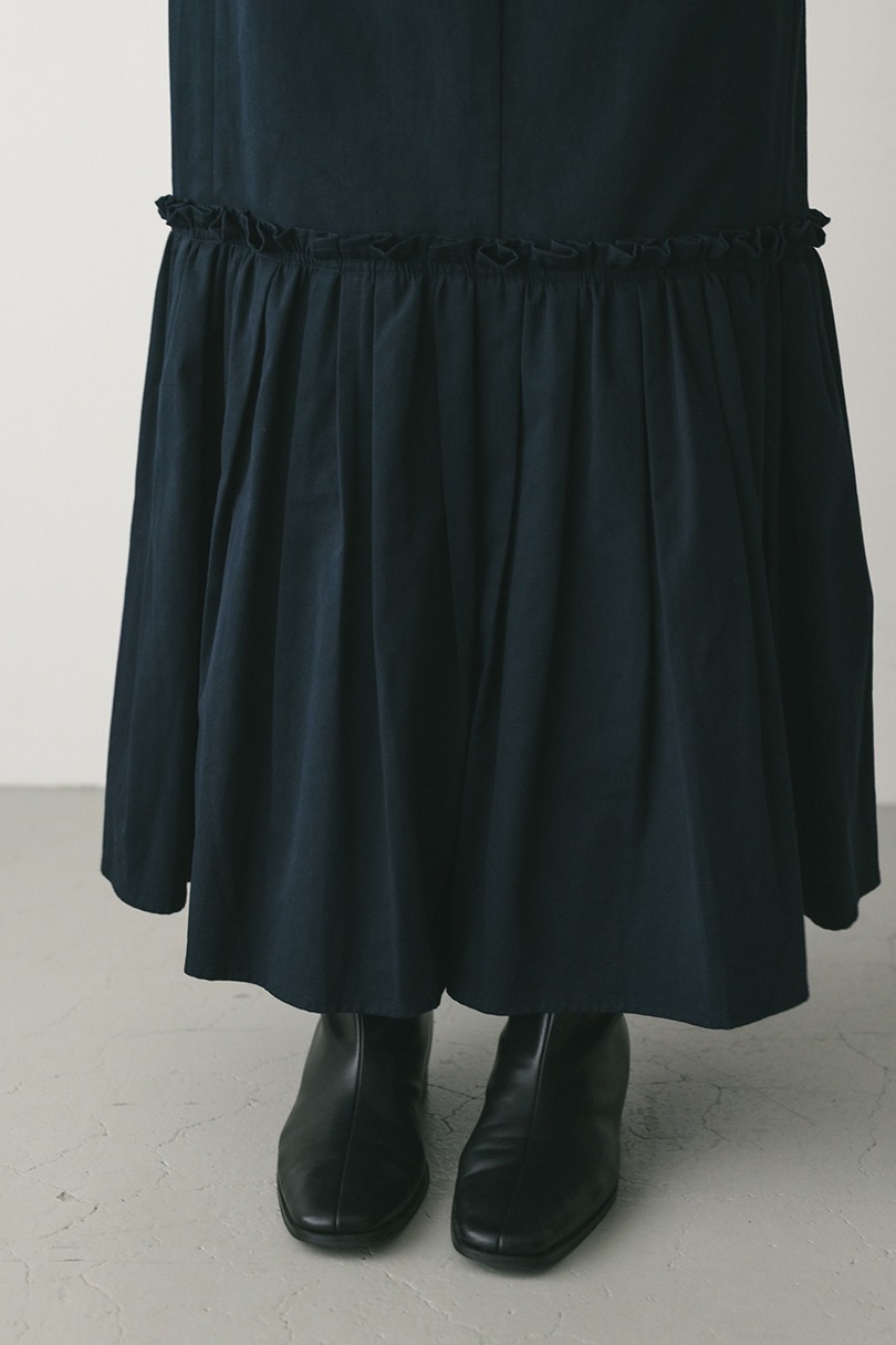 ヘムギャザーチノスカート 詳細画像 NVY 9