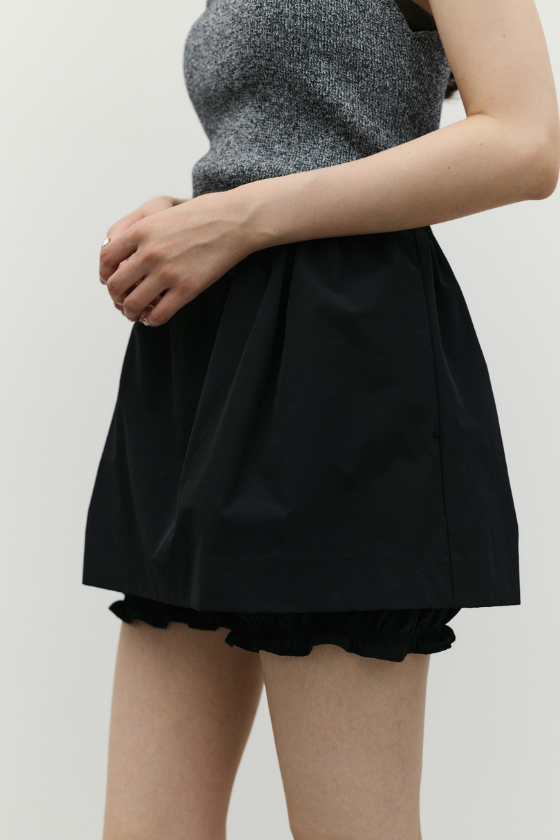 フリルミニスカートパンツ 詳細画像 BLK 7