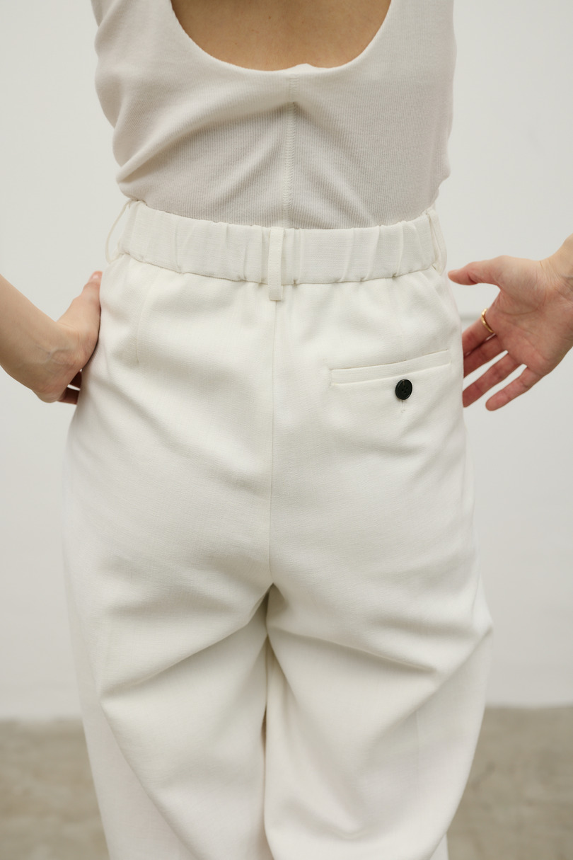 セットアップバイカラーパンツ 詳細画像 WHT 11