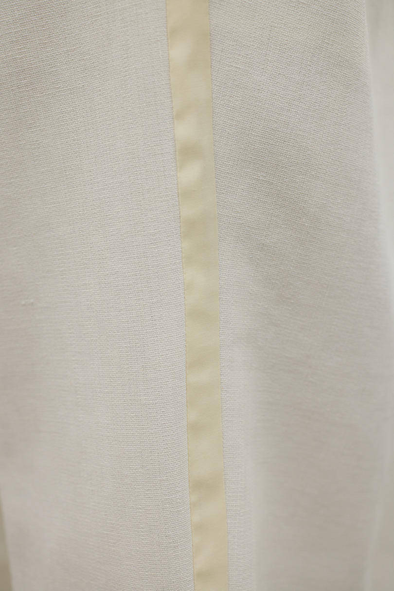 セットアップバイカラーパンツ 詳細画像 WHT 12