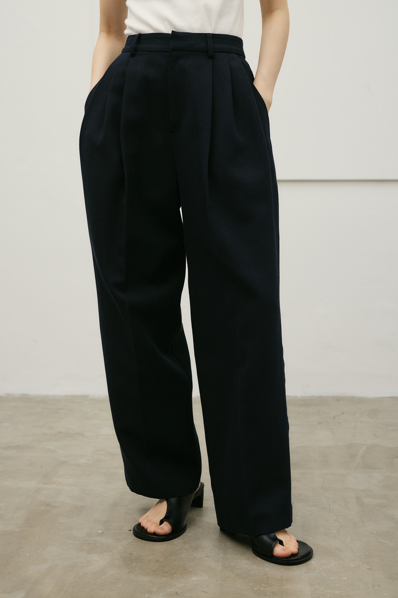 セットアップバイカラーパンツ 詳細画像 NVY 2