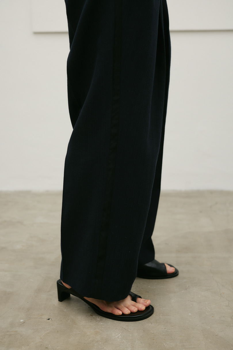 セットアップバイカラーパンツ 詳細画像 NVY 8