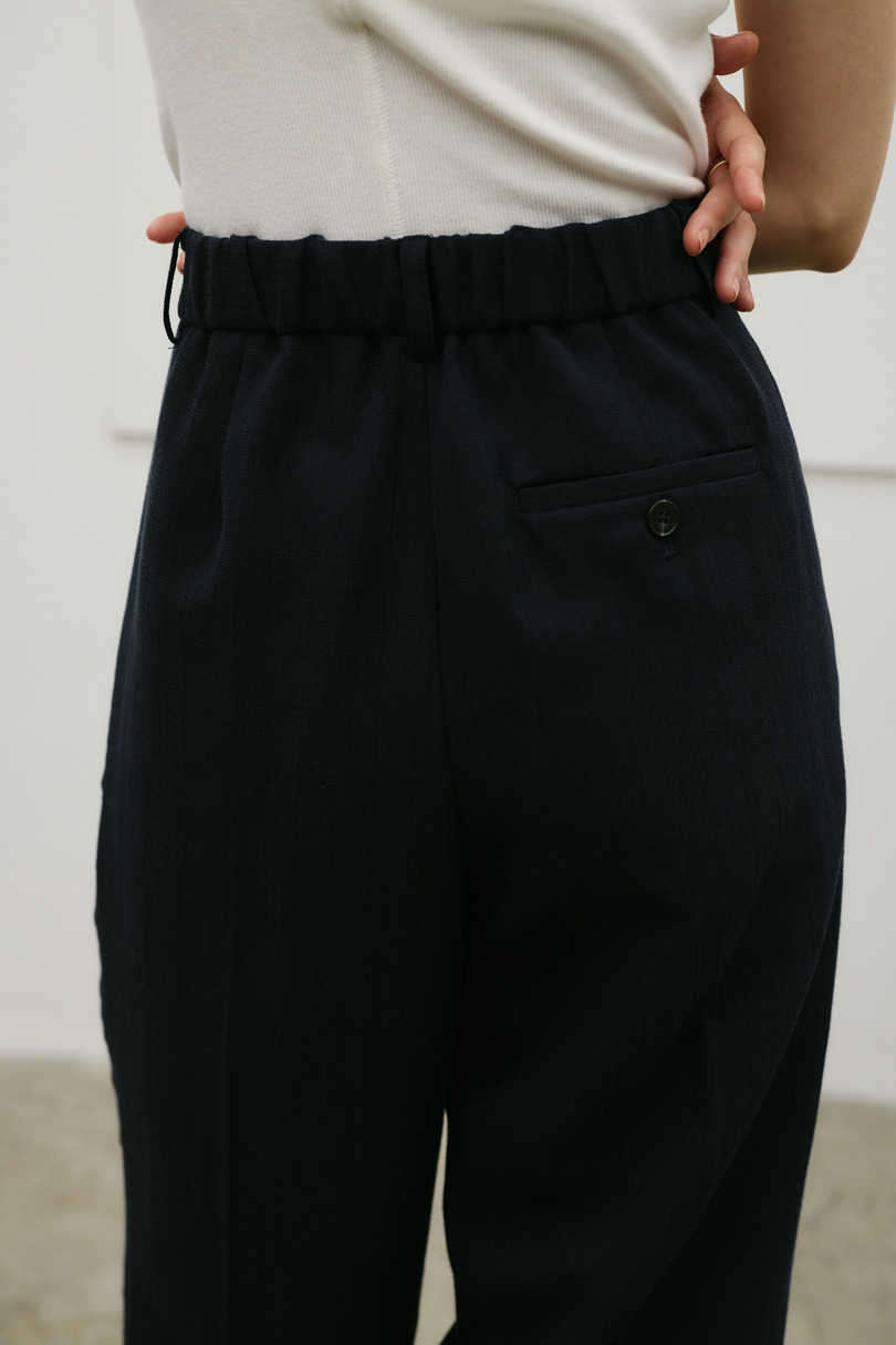 セットアップバイカラーパンツ 詳細画像 NVY 9