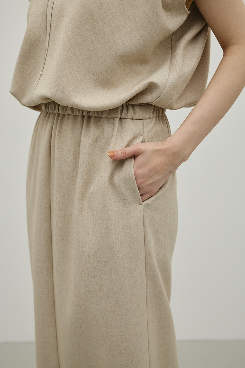 リネンミックスボクシーワンピース 詳細画像 BEG 12